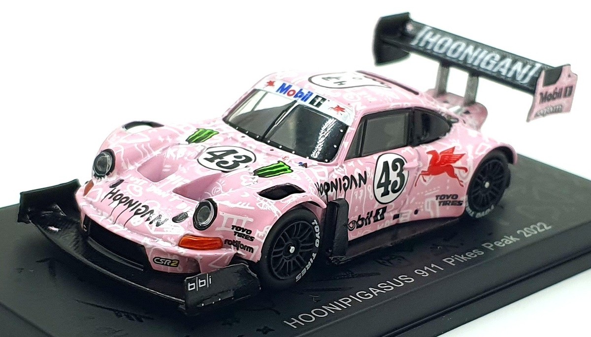 SPARK 1/64 - PORSCHE HOONIPIGASUS 911 - PIKES PEAK 2022 64S053 for