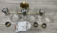 Kichler Lighting 45886NBR Winslow Bathroom Vanity Light -Natural Brass READ 