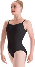 Motionwear Classic Camisole Leotard Medium Adult, Black