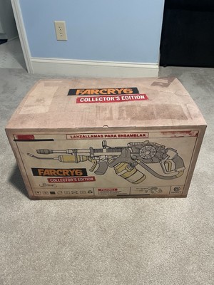 Far Cry 6 Collector's Edition Flamethrower Statue & Soundtrack & Map