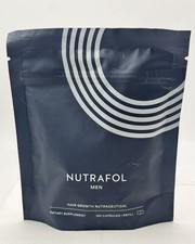 NUTRAFOL MEN HAIR GROWTH NUTRACEUTICAL DIETARY SUPPLEMENT 120 CAPSULES | REFILL