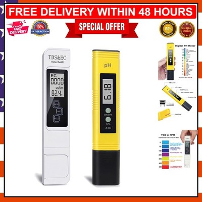Digital PH Tester with Auto Temperature Compensation for Aquatic Health
