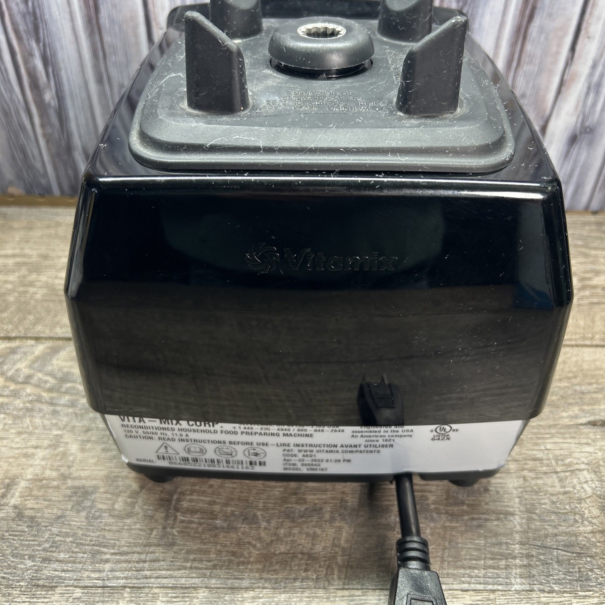 バイタミックス　　vmo197   1400cc Vitamix Variable Speed Blender Professional Food Prep Machine