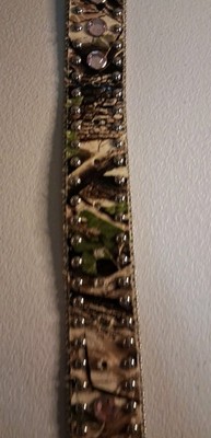 Angel Ranch Western Belt Real Tree Camo Pink Studded  display picture 1