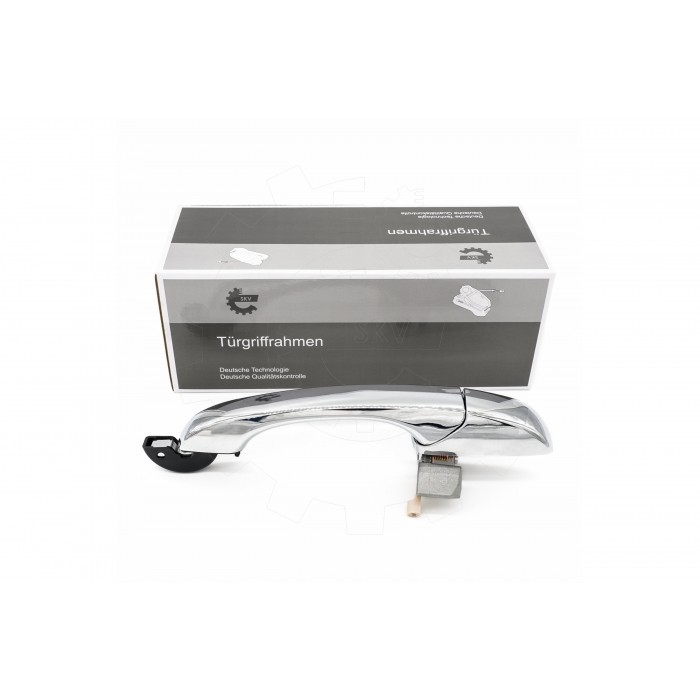 Poignée de porte extérieure avant gauche pour Chrysler 300C Touring berline et break noir chromé