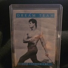 Score 1991 Jose Canseco Dream Team Insert #441 Baseball Card Oakland Athletics