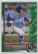 2022 Bowman Draft Green 71/99 Cayden Wallace #BD-12 0zu6
