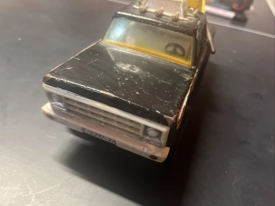 Vintage NYLINT 1970s Ford Super Tow'D Wrecker Tow Truck Pressed Steel - Image 2 of 4