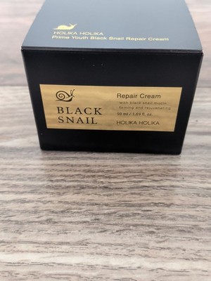 Holika Holika Prime Youth BLACK SNAIL REPAIR CREAM 1.69oz / 50ml Exp. 04-04-2026