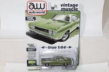 AUTO WORLD Vintage Muscle 1968 Dodge Coronet R/T Premium Release 2 Version A