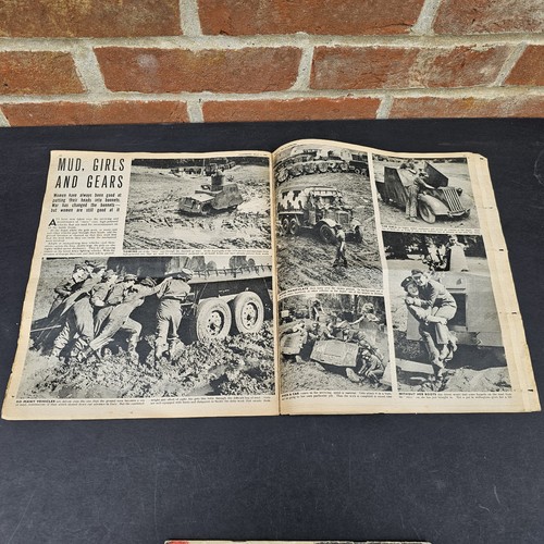 WW2 US Airborne Paratrooper Original Wartime Magazine Illustrated March 11 1944 - Picture 7 of 9
