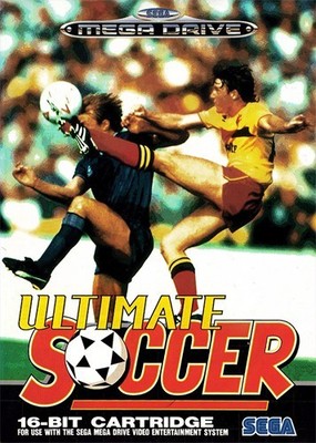 SEGA Mega Drive Spiel - Ultimate Soccer (mit OVP) (sehr guter Zustand)
