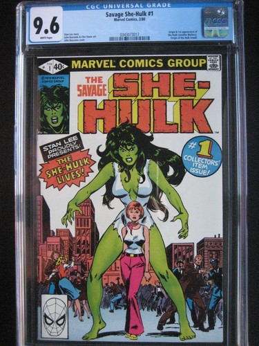 Savage She-Hulk #1 CGC 9.6 WP Marvel Comics 1980 Origin & 1st app She-Hulk