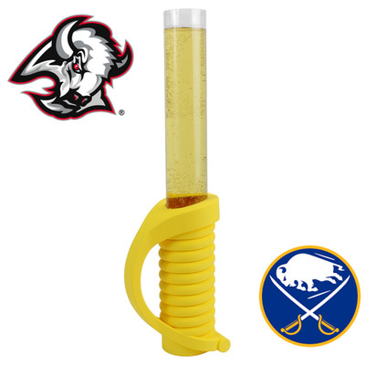 Buffalo Sabres Beer Saber Sword Beer Can Holder 24oz Beer Food Grade Tube