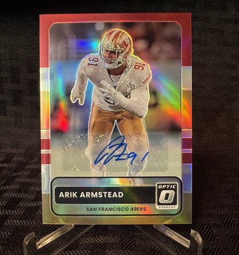2025 Donruss Optic Arik Armstead Base (RAW)