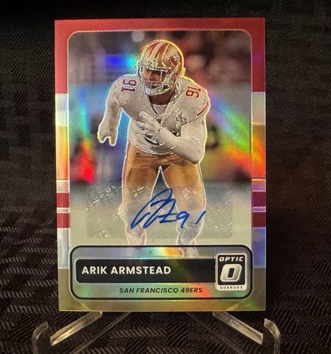 2025 Donruss Optic Arik Armstead Base (RAW)