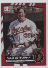 2023 Topps Big League Super Rare Red Foil Adley Rutschman #276 0rd2