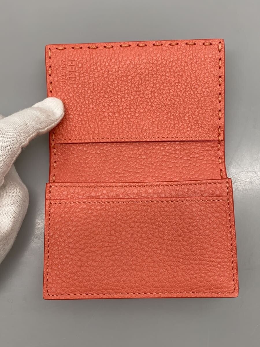 FENDI Card Case Pink Plain Women's thumbnail 4