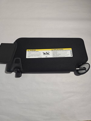 2011 13 14 Chrysler 300 Passenger Right RH Sun Visor in Black w/ Illumination