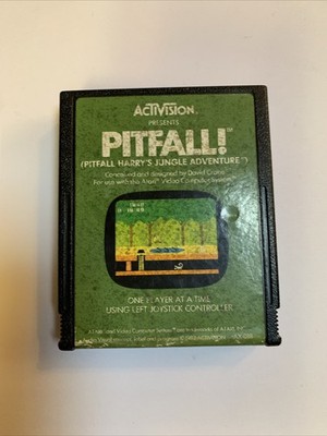 Pitfall! - Atari 2600 tested WORKING