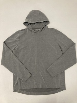 Holderness & Bourne The Jackson' Lightweight Performance Hoodie Heathered Gray M