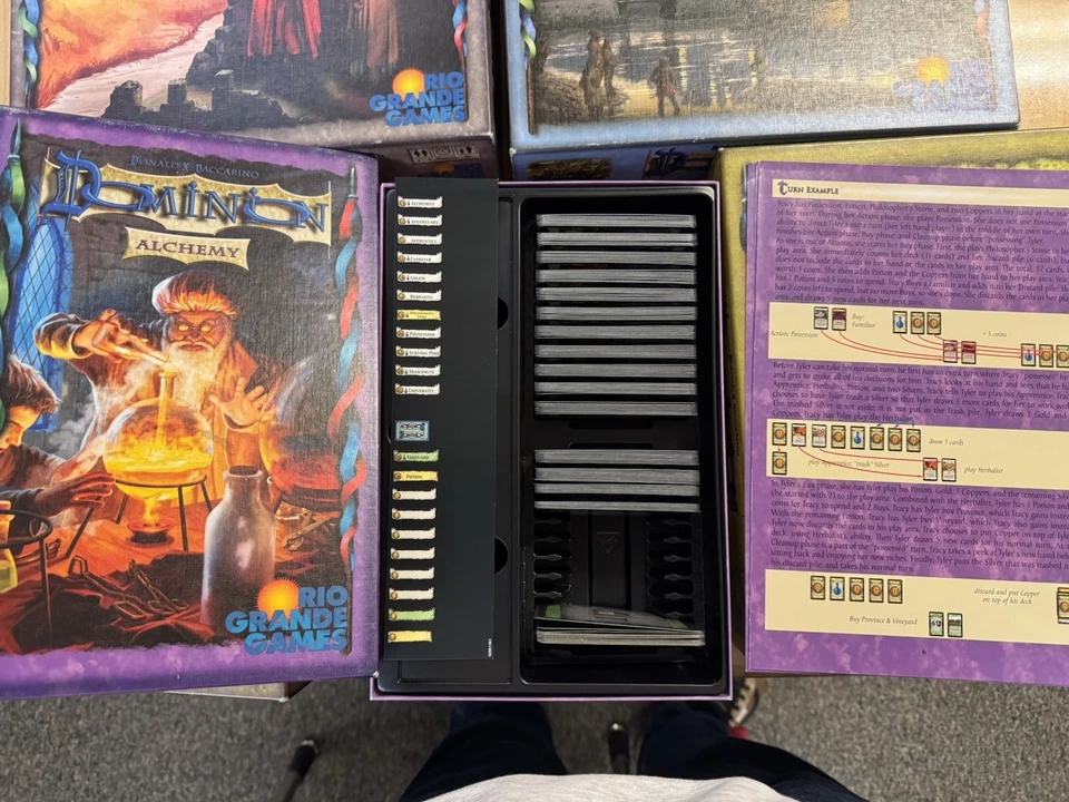 Lot of 5 Dominion Base / Expansions Bundle by Rio Grande Board Card Game - Image 4 of 4