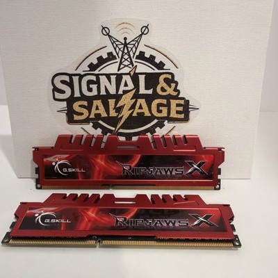 G.SKILL Ripjaws X Series F3-12800CL10D-16GBXL16GB (2 x 8GB) Desktop ddr 3 Red