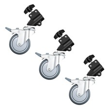 Soonpho 3 Packs Professional Swivel Caster Wheels for Photography Light Stand...