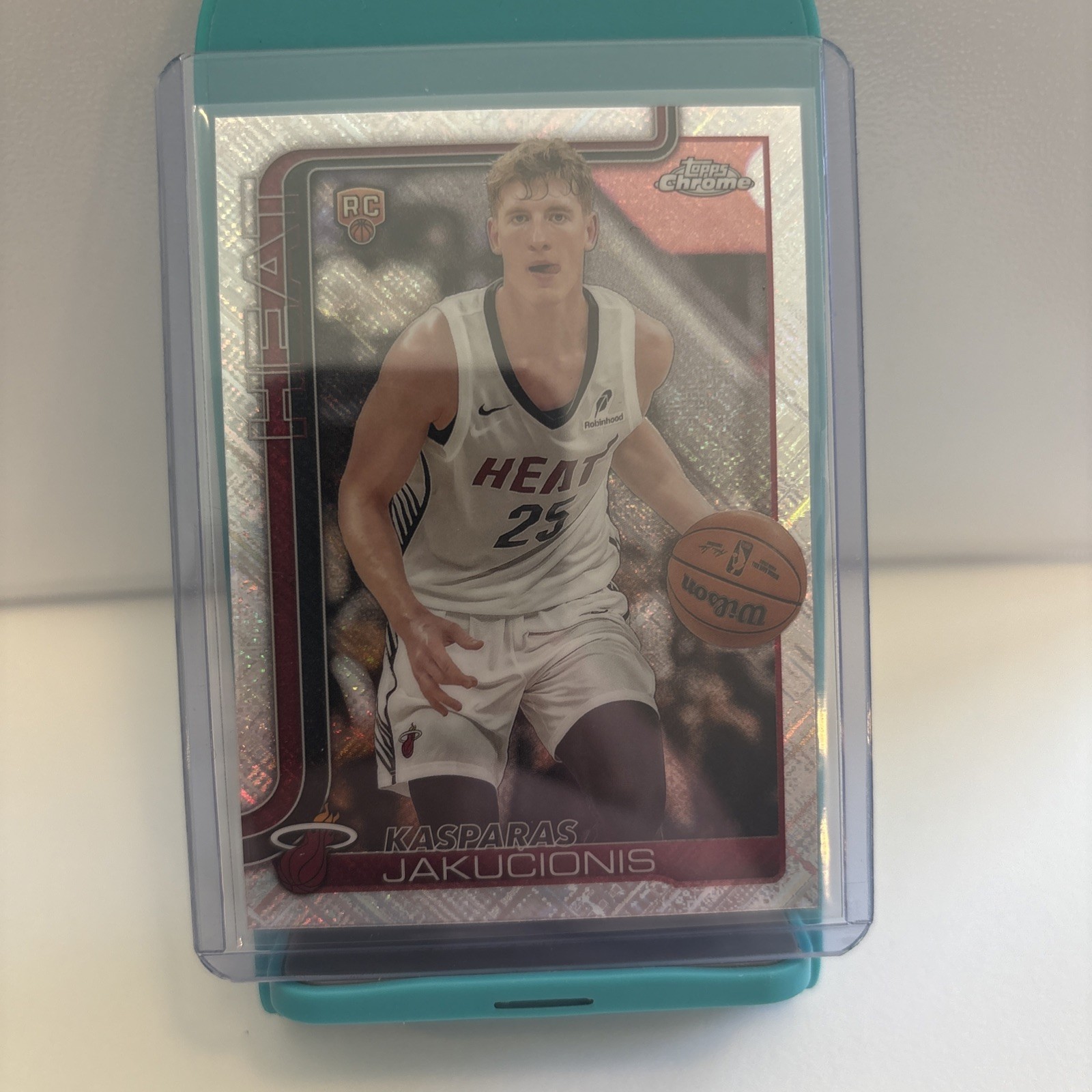 2025-26 Topps Chrome - Kasparas Jakucionis #270 Skylight Refractor (RC)