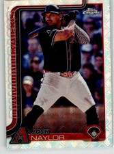 Josh Naylor 2025 Topps Chrome Logofractor Edition 15 Arizona Diamondbacks