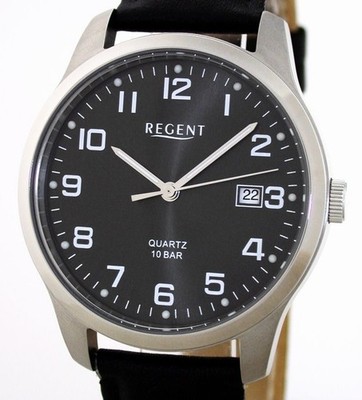 Sportliche Regent F-932 TITAN Herrenuhr 10 BAR WR - UVP* 79,90 EUR  hypoallergen