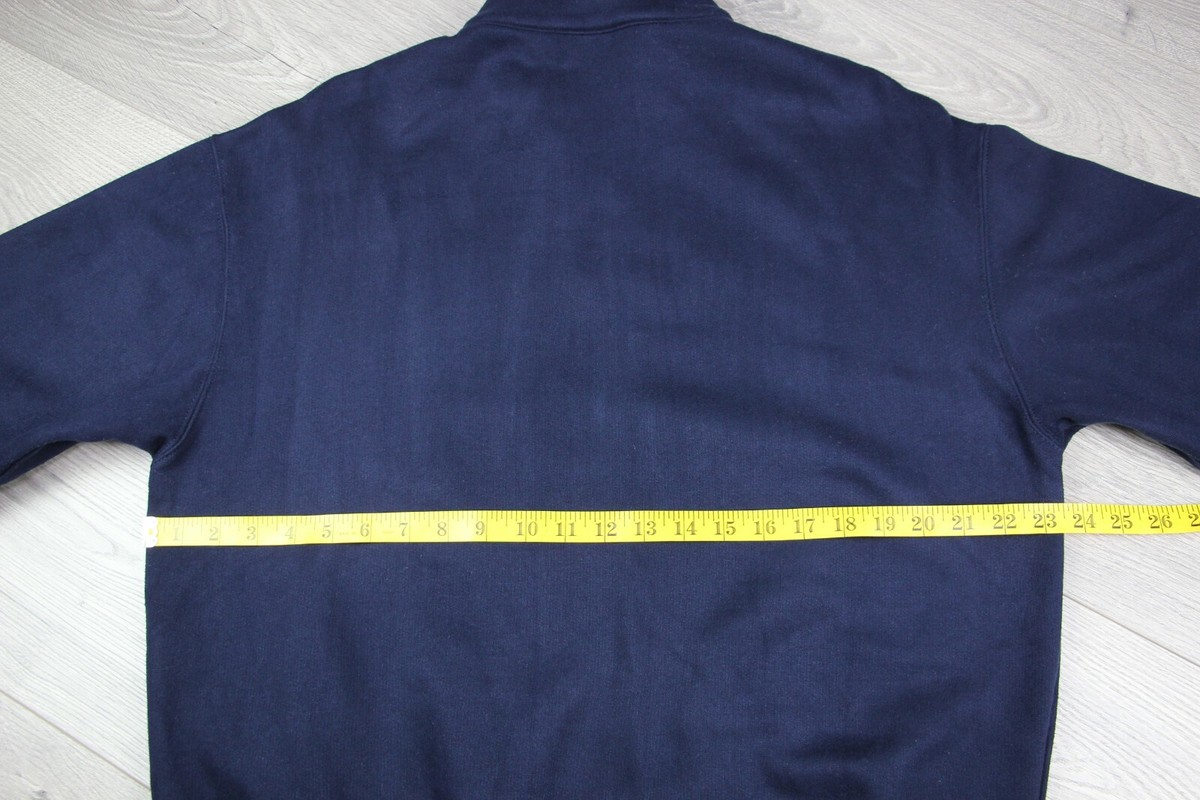 Gianfranco Ferré Vintag 90s Made in Italy MENS 1/2 zip Navy 