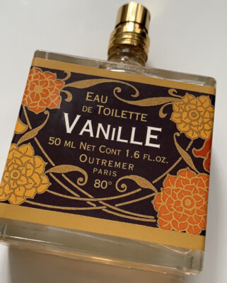 Vanille OUTREMER Eau De Toilette 50ml Fragrance Spray Vanilla