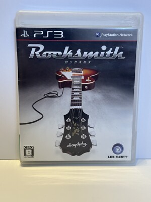 Rocksmith Sony PlayStation 3 NTSC-J Japanese Complete In Box CIB US Seller 
