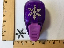 EK Success Medium Clever Lever Punch - Snowflake - NEW