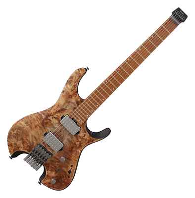Ibanez Q52PB-ABS Headless E-Gitarre Antique Brown Stained 2x Humbucker Gigbag
