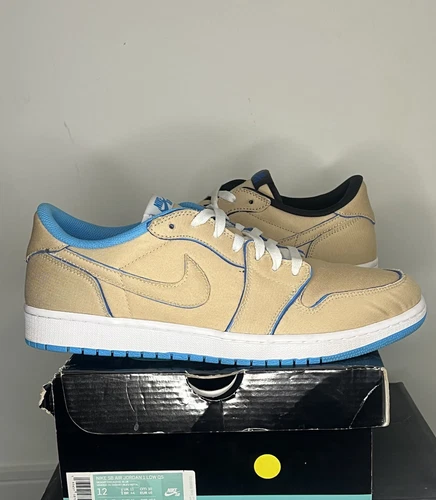 VNDS Air Jordan 1 Low SB QS Lance Mountain Desert Ore CJ7891-200 Size 12 Mens US