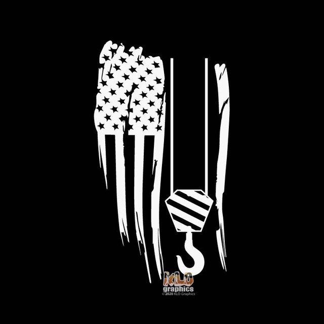 Download CRANE OPERATOR FLAG Vinyl Sticker CONSTRUCTION Worker LABOR UNION FAMILY | eBay