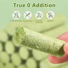 Freeze-dried Cat Grass Sticks Catnip Hair Removal Sticks Teething Snacks Ho Q6C9