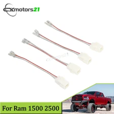 4pcs Door Speakers Wiring Harness Adapter Connector for Dodge Ram 1500 2500 3500