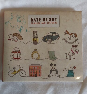 SIGNED KATE RUSBY HAND ME DOWN CD 
