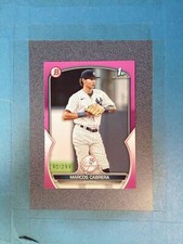 JY35) 2023 Bowman MARCOS CABRERA 290/299 Pink New York Yankees