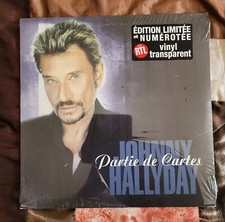 Rare Maxi 45T  Johnny Hallyday – Partie de Cartes / 2000 / Neuf & Scellé