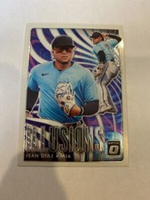 2020 Donruss Optic Baseball Illusions Isan Diaz