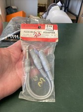 Vintage Archer 274-319 Flexible Y Adapter 2 Stereo Headphones connect to Stereo