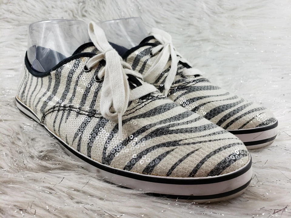 Sapatos casuais SKECHERS 37760 lantejoulas zebra tamanho 9/39 - Imagem 2 de 4