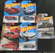 Corvette hot wheels lot C7 C6 C5 Z06 C6 r Grand Sport Roadster Error 🔥