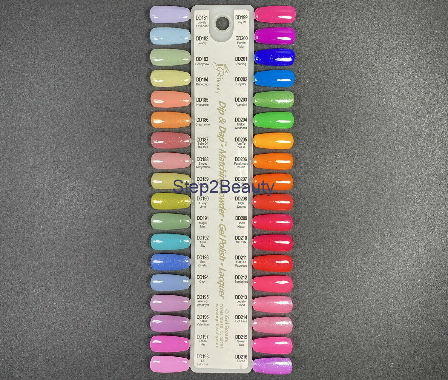 IGel Duo Nail Lacquer + Gel Polish Matching Color Set - #05 CREPE