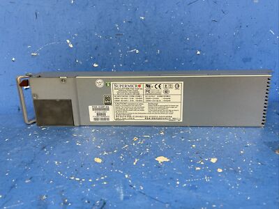 SUPERMICRO PWS-1K28P-SQ 1280W 1U 80 Plus Platinum Switching Power Supply