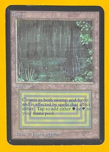 MTG BAYOU Alpha (OldManMTG 008-106)